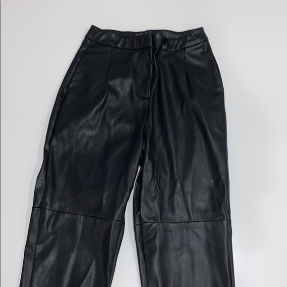 Faux leather pants - Picture 2 of 4